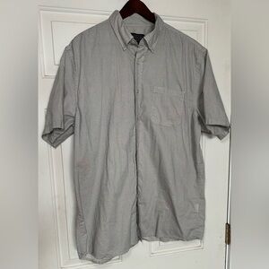 Pendleton Fitted Mens‎ Large Zig Zag Shirt Short Sleeve Button Down.